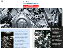 Tablet Screenshot of friulanarettifiche.com